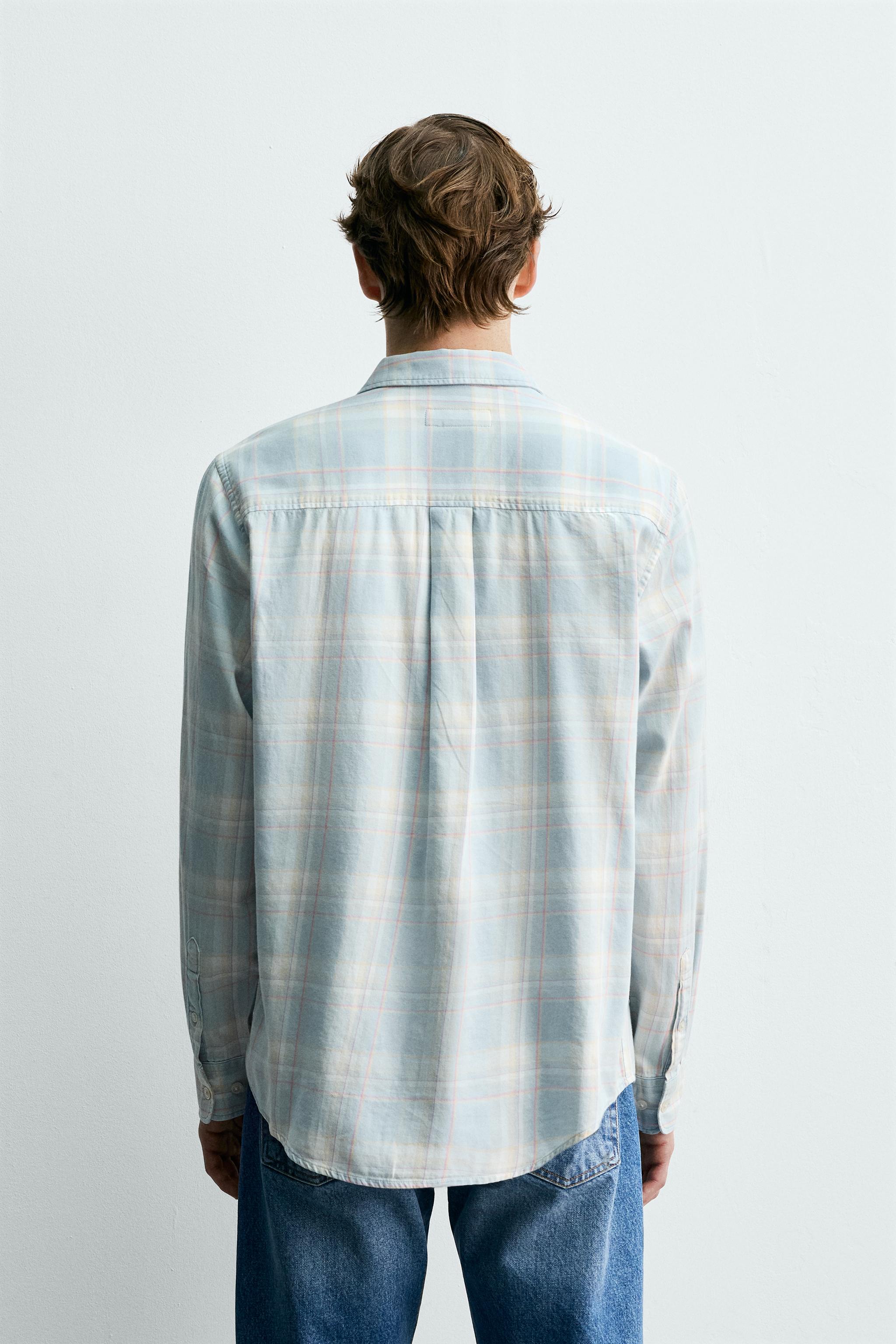 LIGHTWEIGHT DENIM SHIRT AARON LEVINE X ZARA